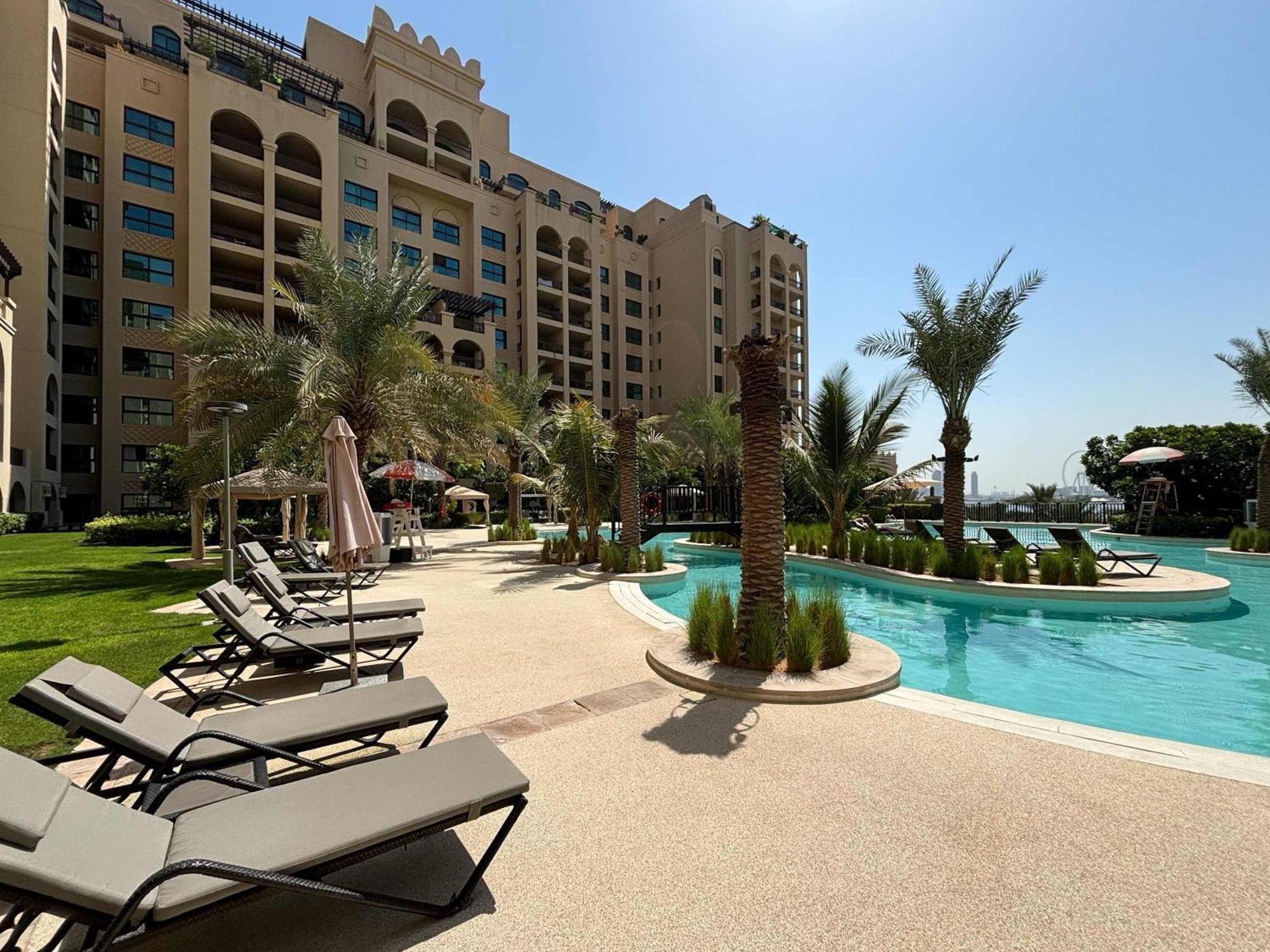 Frank Porter - Fairmont Residence South Dubai Exteriör bild